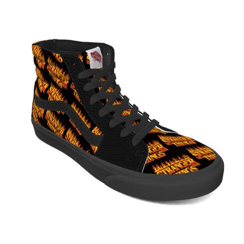 Vans X Stranger Things Customs Flame Logo Sk8-hi (customs)