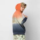 Vans Peace Of Mind Pullover Hoodie (melon/celadon Green/dress Blues)