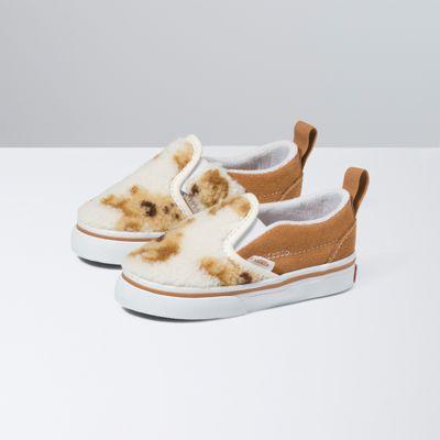 Vans Toddler Bear Hugs Slip-on V (brown/multi)