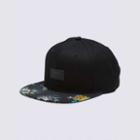 Vans Allover It Snapback Hat (black/waterfall)