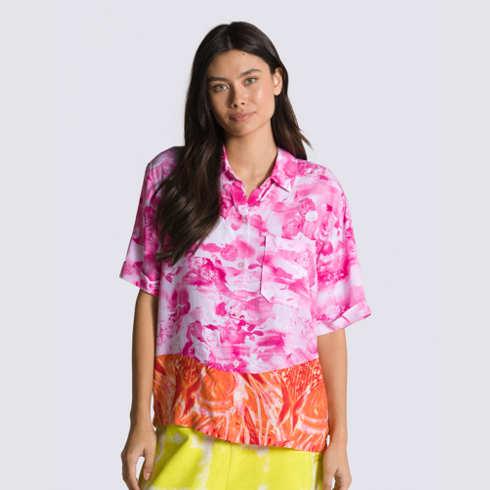 Vans X Collina Strada Buttondown Top (sweet Lilac)