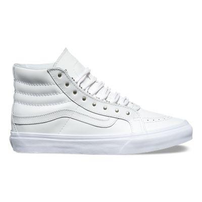 Vans Rivets Sk8-hi Slim (antique Silver/true White)