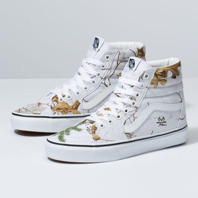 Vans Realtree Xtra  X Vans Sk8-hi (snow Camo)