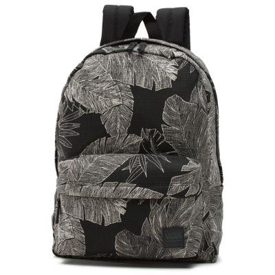 Vans Deana Iii Backpack (black Palm Fronds)