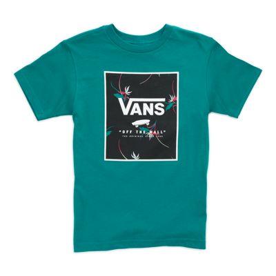 Vans Little Kids Print Box T-shirt (quetzal)