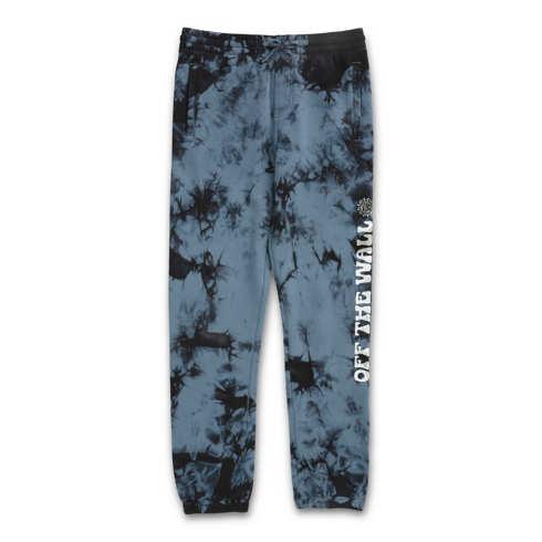 Vans Boys Sun Spot Tie Dye Fleece Pant (blue Mirage)