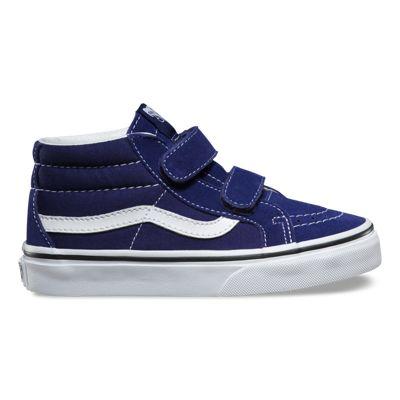 Vans Kids Sk8-mid Reissue V (patriot Blue)