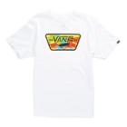 Vans Boys Full Patch Fill T-shirt (white/pop Camo)