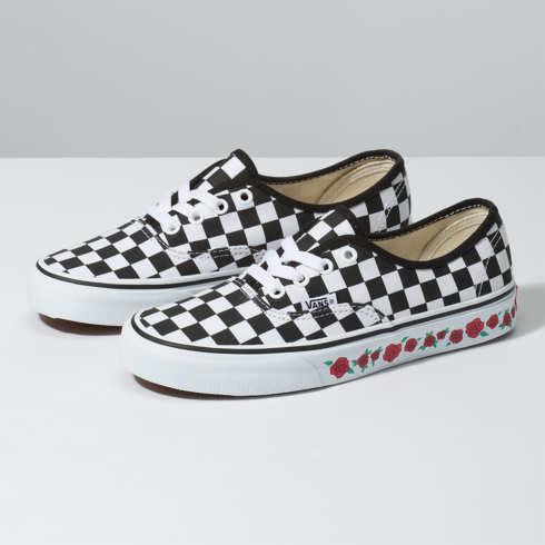 Vans Customs Checkerboard Rose Authentic (customs)
