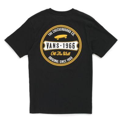 Vans Boys Checkerboard Co T-shirt (black)