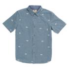Vans Boys Houser Buttondown Shirt (dress Blues Washed Up)