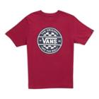 Vans Boys Checker Co. T-shirt (rhumba Red)