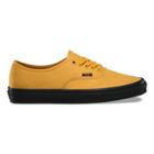 Vans Black Sole Authentic (mineral Yellow)