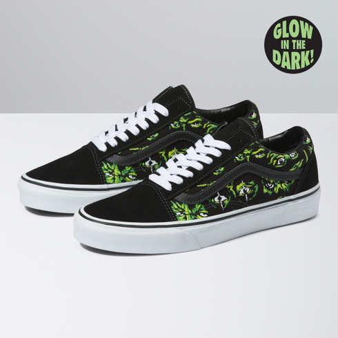 Vans Eyes In The Dark Old Skool Shoe (black/multi)