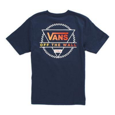 Vans Boys Tricirle T-shirt (dress Blues)