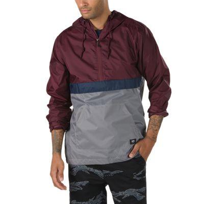 Vans Stoneridge Anorak Jacket (frost Grey Port Royale)