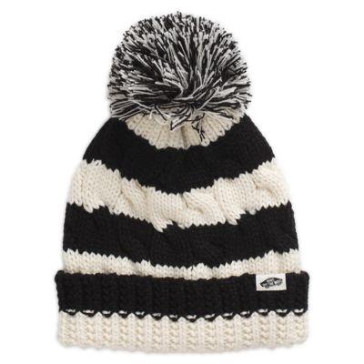 Vans Snuggle Beanie (black-white Sand)