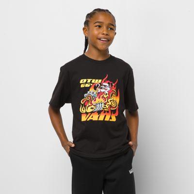 Vans Kids Santa Flame T-shirt (black)