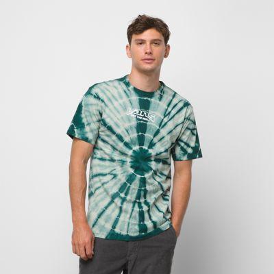 Vans Off The Wall Classic Tie Dye Tee (desert Sage/botanical Garden)