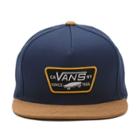 Vans Full Patch Snapback Hat (dress Blues-khaki)