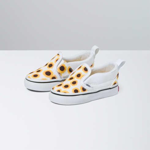 Vans Toddler Slip-on V (sunflower Yellow/true White)