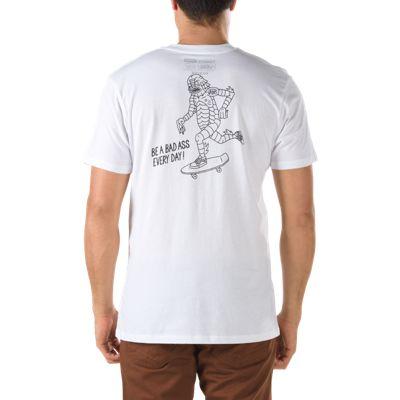 Vans Mens Shoes Skate Shoes Mens Shoes Mens Sandals Life Lessons T-shirt (white)