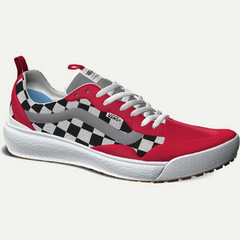 Vans Customs Racing Red Checkerboard Ultrarange Exo (customs)