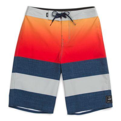 Vans Boys Era Boardshort (racing Red Gradient)
