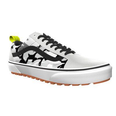 Vans Customs Black/grey Camo Old Skool Mte-1 (customs)
