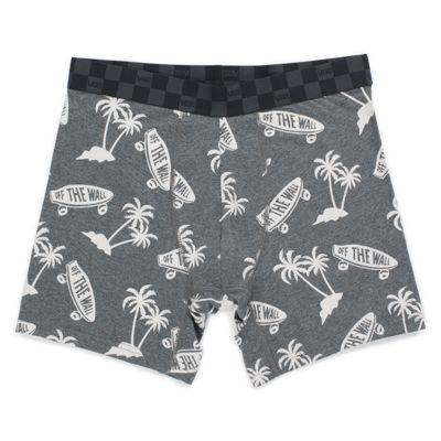 Vans Authentic Knit Boxer (asphalt Heather-white)