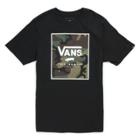 Vans Boys Print Box T-shirt (black/camo)
