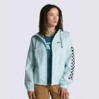 Vans Kastle Check Me Jacket (blue Glow)