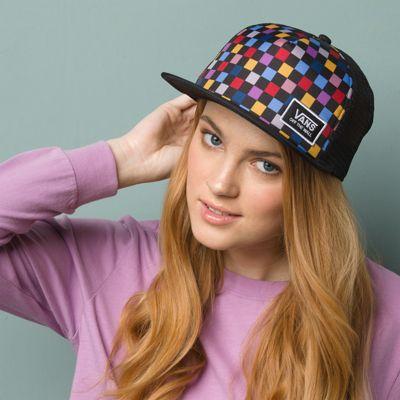 Vans Beach Bound Trucker Hat (multicheck)