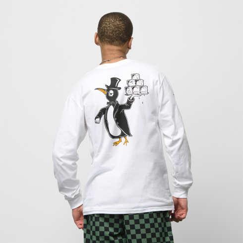 Vans Checkerboard Research Long Sleeve T-shirt (white)