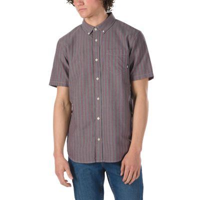 Vans Houser Ss Buttondown Shirt (port Royale Stripe)