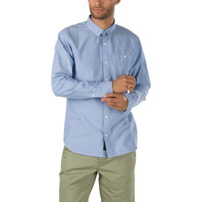 Vans Gibbon Long Sleeve Shirt (dress Blues)