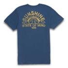 Vans Sunshine State Of Mind T-shirt (dress Blues)