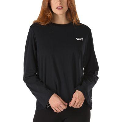 Vans Break Check Long Sleeve Top (black)