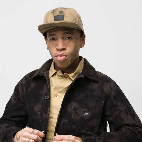 Vans Allover It Hat (grape Leaf/dirt)