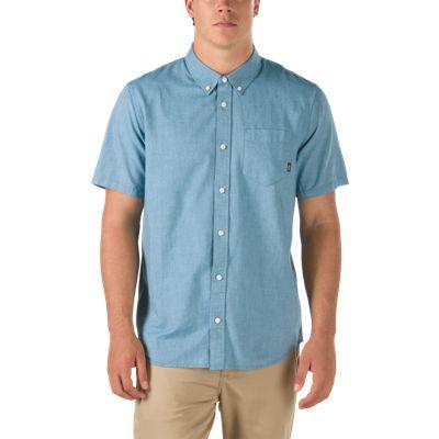 Vans Houser Ss Buttondown Shirt (lyons Blue)
