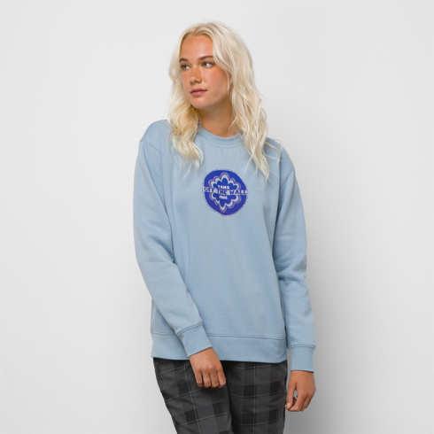 Vans My Cloud Bff Pullover Crew (ashley Blue)