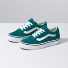 Vans Kids Old Skool (quetzal Green/true White)