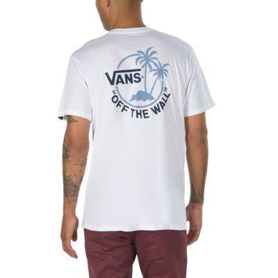 Vans Mini Dual Palm T-shirt (white/faded Denim)