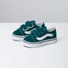 Vans Toddler Old Skool V (color Theory Deep Teal)