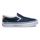 Vans Kids Denim C & L Slip-on 59 (dress Blues/chipmunk)