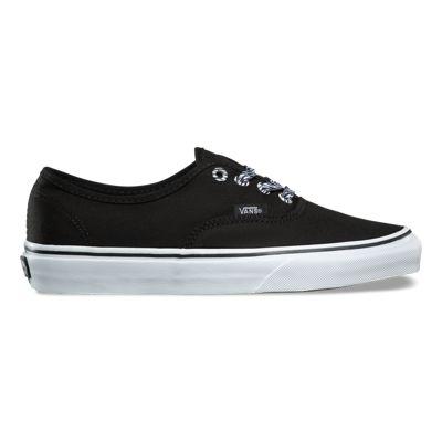 Vans Eyelets Authentic (black/zebra)