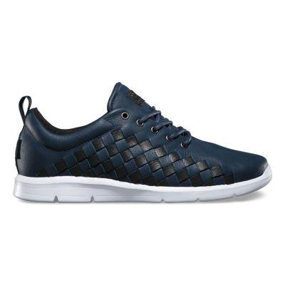 Vans Mens Shoes Skate Shoes Mens Shoes Mens Sandals Tesella (crackle Dress Blues/white)