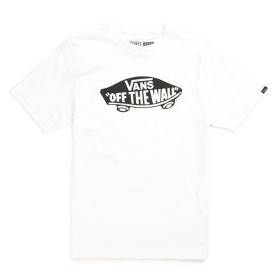 Vans Boys Otw T-shirt (white/black) T-shirts: Large