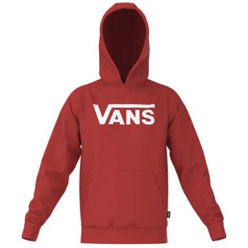 Vans Little Kids By Vans Classic Hoodie (molten Lava/white)
