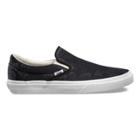 Vans Floral Jacquard Slip-on (black/blanc De Blanc)